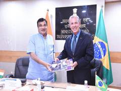 
      
      Gadkari calls to strengthen economies of India, Brazil 
      
      