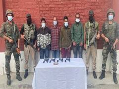
      
      Police arrests 4 hybrid terrorists of TRF/LeT in Srinagar
      
      
