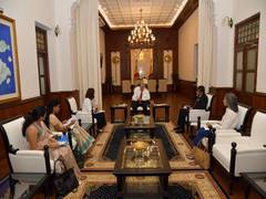 
      
      Sri Lanka PM holds discussions with FAO, UNDP representatives
      
      