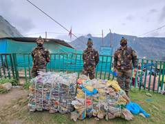 
      
      Army spreads awareness on waste management in J-K
      
      