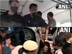 
      
      Delhi Police detains Rahul Gandhi, Priyanka for staging protest
      
      