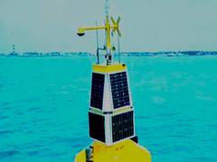 
      
      NCCR deploys a moored buoy to monitor variations in water quality
      
      