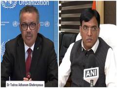 
      
      Union health minister speaks with WHO chief, discusses...
      
      