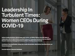 
      
      Women CEOs demonstrate more inclusive leadership style during...
      
      