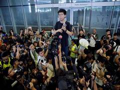 
      
      Hong Kong: Pro-democracy activist Joshua Wong released from jail
      
      