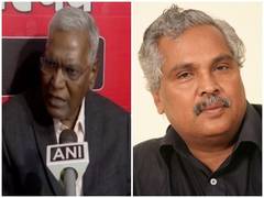 
      
      CPI leaders D Raja, Binoy Viswam detained during protest...
      
      