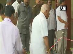 
      
      Bengaluru: Karnataka CM arrives for BJP Legislative Party meeting
      
      
