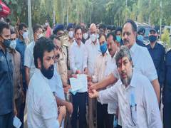 
      
      YSRCP, TDP file complaint against each other over protest...
      
      