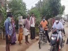
      
      YSRCP MLA visits Andhra village declared as 'red zone'
      
      