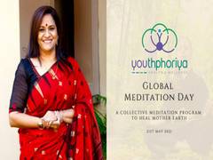 
      
      'Youthphoriya' organizes international collective meditation...
      
      