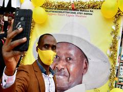 
      
      Uganda's incumbent president Yoweri Museveni wins re-election
      
      