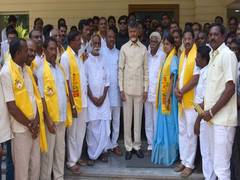 
      
      Former MLA, YSRCP leader Mutyala Papa joins TDP
      
      