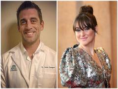 
      
      Aaron Rodgers reveals he's engaged days after Shailene...
      
      