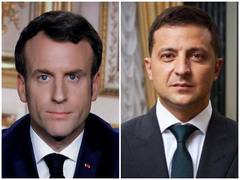 
      
      Zelenskyy, Macron discuss France's support for Ukraine over phone
      
      