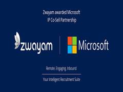 
      
      Zwayam achieves Microsoft co-sell ready partner status
      
      