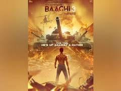 
      
      Tiger Shroff's 'Baaghi 3' rakes in Rs 17.50 crore on opening day
      
      
