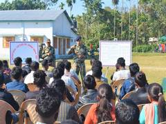 
      
      Indian Army conducts Motivational talk for youth to join...
      
      