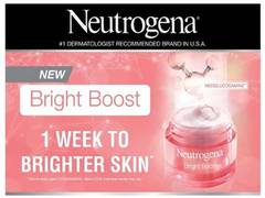 
      
      Neutrogena(r) launches its New Bright Boost range of products
      
      