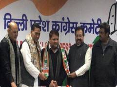
      
      AAP MLA Adarsh Shashtri joins Congress ahead of Delhi...
      
      