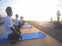 
      
      Health programme Mo Beach Yoga kicks off at Golden Beach in Puri
      
      