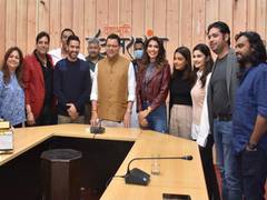 
      
      Vikrant Massey, Radhika Aapte starrer team 'Forensic' meets...
      
      