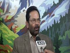 
      
      Mukhtar Abbas Naqvi slams Congress for criticising electoral...
      
      
