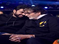 
      
      Amitabh Bachchan turns out to be Abhishek's Monday motivation
      
      