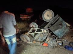
      
      3 dead, 2 injured after truck collides with bullock cart in...
      
      