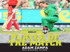 
      
      BBL: Melbourne Stars defeats Melbourne Renegades by 8 wickets
      
      