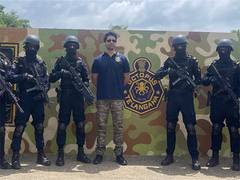 
      
      Adivi Sesh visits anti-terror Special Force Octopus Campus
      
      