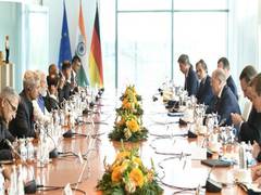 
      
      PM Modi holds bilateral meeting with German Chancellor in Berlin
      
      