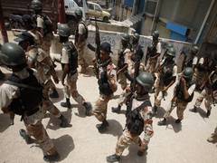 
      
      Pakistan sees 24 pc spike in militant attacks in April: think-tank
      
      