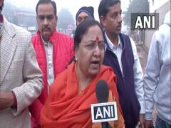 
      
      UP polls: BJP candidate from Agra Baby Rani Maurya casts vote
      
      