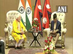 
      
      PM Modi, Deuba hold bilateral talks at Lumbini
      
      