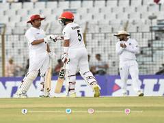 
      
      Afghanistan posts 271/5 on day one against Bangladesh
      
      
