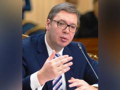 
      
      Serbian President Vucic declares victory in election
      
      