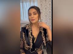 
      
      Madhuri Dixit takes on Brush Challenge, says cheers to weekend
      
      