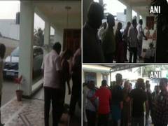 
      
      Raid underway at former AIADMK minister SP Velumani's...
      
      