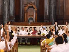 
      
      Sonia Gandhi chairs meeting to chalk out party's strategy in...
      
      