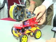 
      
      School boy from Kanpur develops 'air purifier robot'
      
      