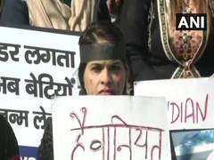 
      
      AISA holds protest in Delhi over crimes against women
      
      
