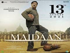 
      
      Ajay Devgn's 'Maidaan' to hit theatres in 2021
      
      