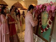 
      
      Ambani-Mehta wedding: Akash begins festivities by paying...
      
      