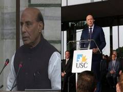 
      
      Rajnath Singh talks to his Australian counterpart, reiterates...
      
      