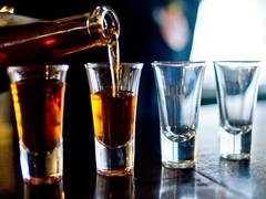 
      
      Drinking less often may be important to protect against...
      
      