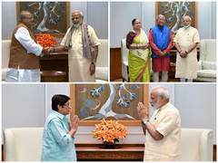 
      
      Puducherry LG, Governors of Nagaland, J-K meet PM Modi
      
      