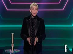 
      
      Ellen DeGeneres bags People's Choice Award, thanks fans for...
      
      