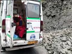
      
      Himachal : Woman gives birth to twins in ambulance
      
      