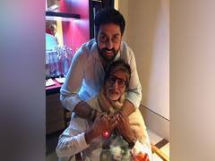 
      
      Abhishek praises father Amitabh Bachchan on receiving Dada...
      
      