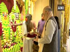 
      
      Shah, family offer prayers at Shree Jagannathji Temple in...
      
      